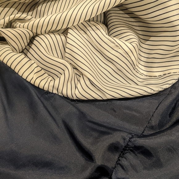 H&M Navy Blue Blazer Suit Jacket - Picture 11 of 15